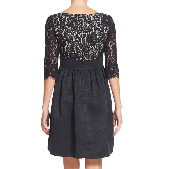 Eliza J Lace & Faille Dress, sz 6 - Picture 3 of 6